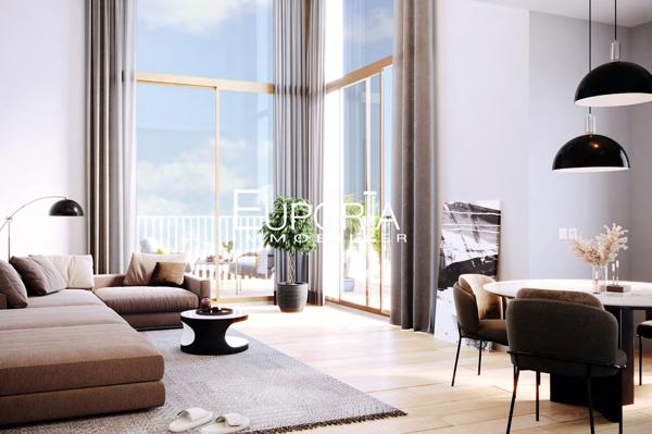 Appartement T4 93m2 avec exterieur de 25m2 - 13eme étage - Lyon 2 Confluence