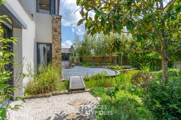 Maison d’Architecte avec jardin paysagé à Nantes