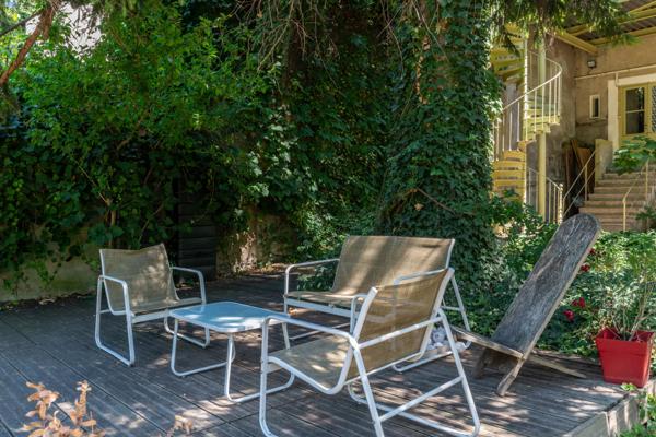Lyon 3ème - Appartement esprit Maison de 137,8 m² - 5 Chambres - Jardin avec piscine