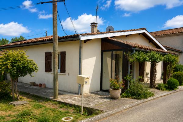 Entre La Réole et Langon - Maison de plain-pied de 90 M2 avec petit extérieur