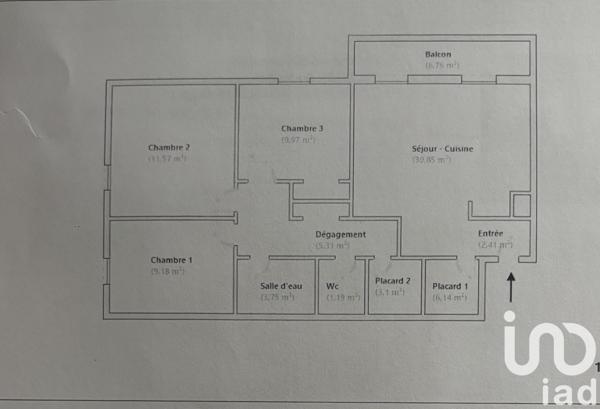 Appartement à vendre 4 pièces 84 m² Marseille 12