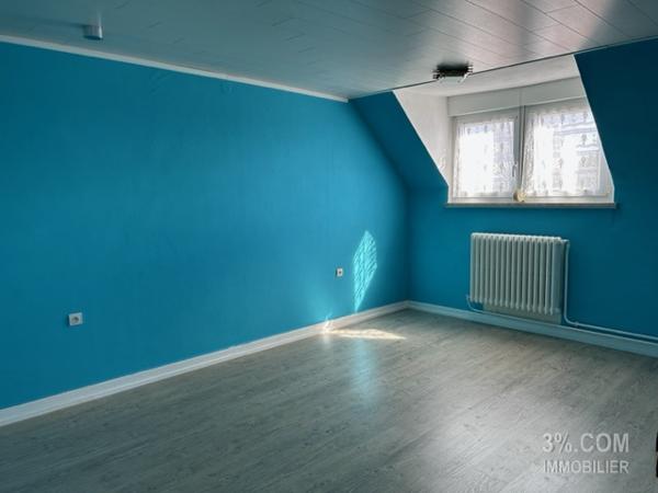 maison 117m², 3 ch, garage, terrasse, jardin 1000m² à Folschviller Saint-Avold (57500)