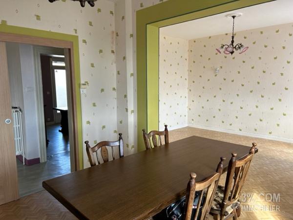 maison 117m², 3 ch, garage, terrasse, jardin 1000m² à Folschviller Saint-Avold (57500)