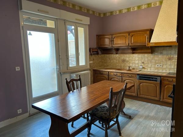 maison 117m², 3 ch, garage, terrasse, jardin 1000m² à Folschviller Saint-Avold (57500)