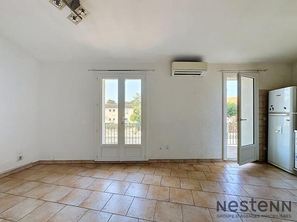 À VENDRE - Appartement T3 avec mezzanine, balcon et garage - Trets