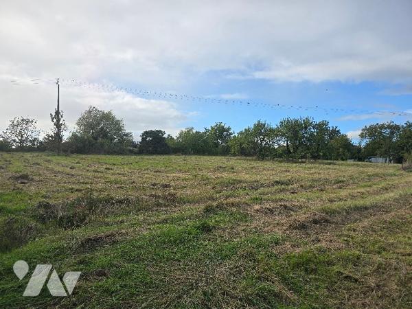 Terrain a bâtir de 4399 m2 proche du Bourg