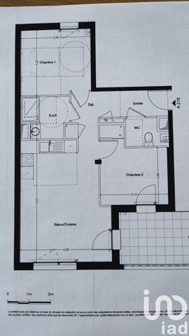 Appartement à vendre 3 pièces 56 m² Couëron