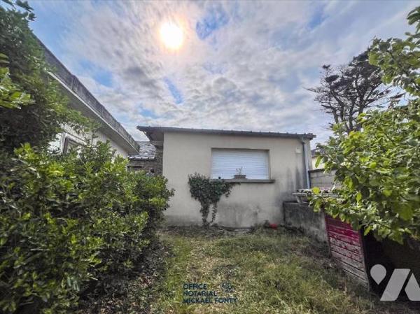 Maison d'habitation de plain-pied Agon Coutainville Le Passous 2ème ligne 55 m2 habitables :séj...