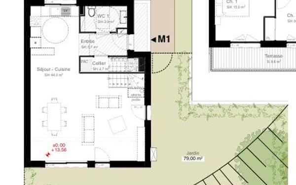 Maison à vendre    4 pièces •  Bayonne