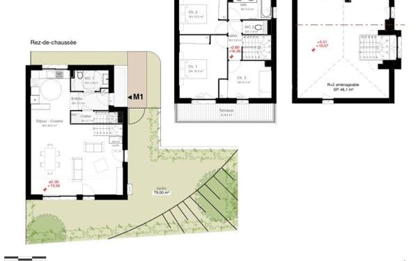 Maison à vendre    4 pièces •  Bayonne