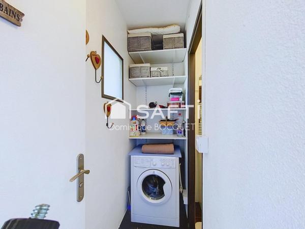 T2 + cabine, au pied des pistes et des commerces, exposé sud-ouest