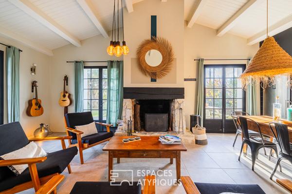 Élégante villa littorale entre charme authentique et esprit bohème