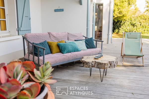 Élégante villa littorale entre charme authentique et esprit bohème