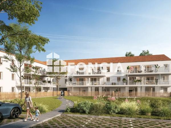 Location Appartement meublé 3 pièces 54.97 m² - COEUR OLERON A08 - 1 RUE DU COLONEL DURAND Saint Pierre D'oleron 17310