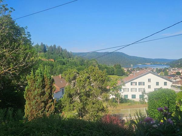 Gérardmer - Chalet pièce de vie vue lac, 4 chambres, 2 garages  151 m²  DPE C