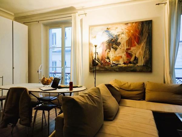 Appartement 2/3p traversant haussmanien