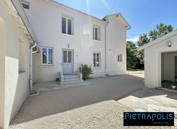 Maison rénovée de 123 m² avec logement indépendant, jardin et garage à Villefranche-sur-Saône