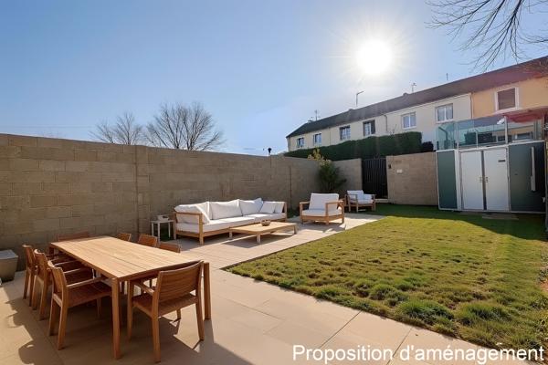 Maison avec jardin au calme