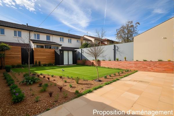 Maison avec jardin au calme