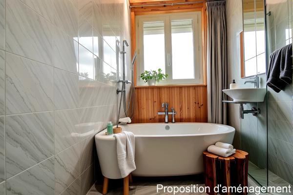 Maison avec jardin au calme