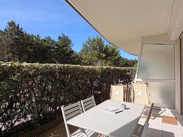 Appartement Le Touquet Paris Plage 2 pièce cabine terrasse