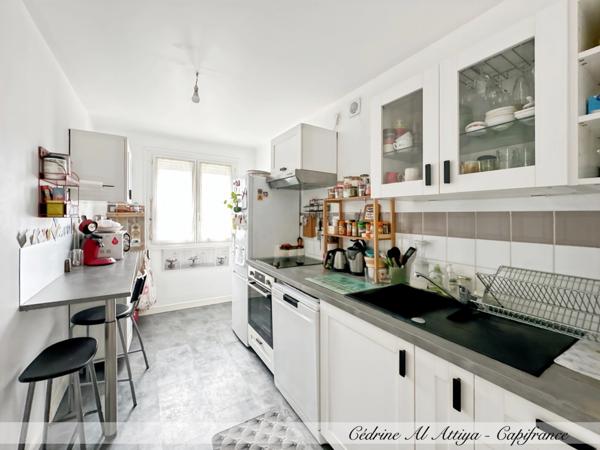 Appartement à vendre, Périgny Rompsay 60m2, 3 pièces, stationnement, cave