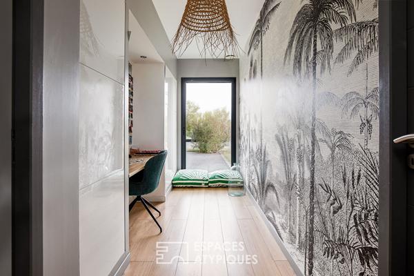 Villa contemporaine avec piscine à Mondonville