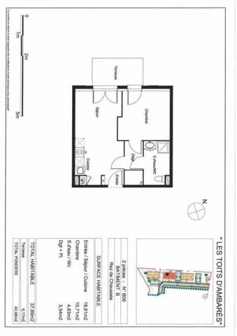 Location Appartement à AMBARES ET LAGRAVE