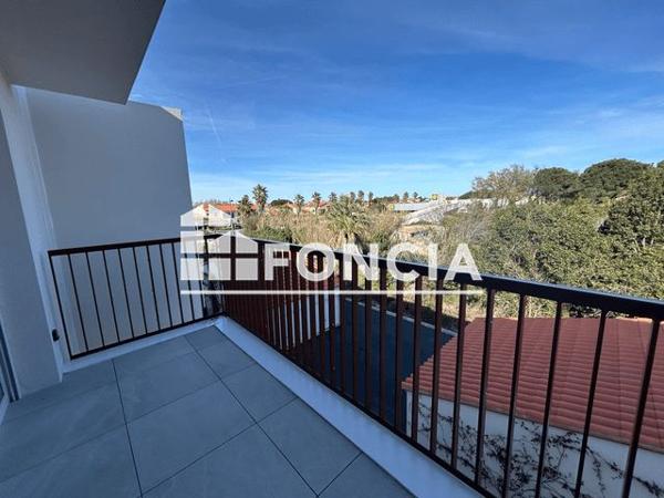 Location Studio 28.2 m² - RUE PAUL VALERY Argeles Sur Mer 66700