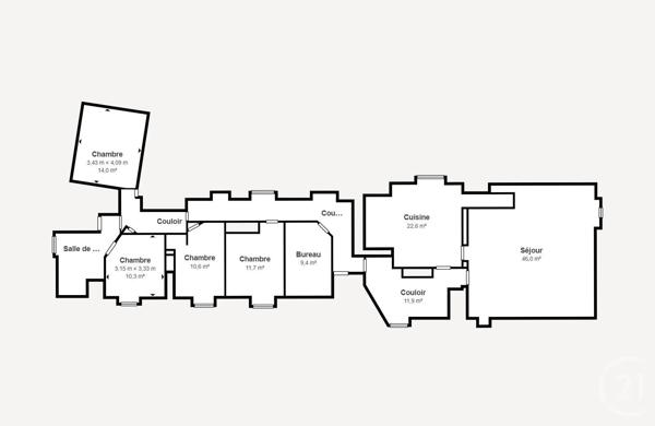Maison à vendre  7 pièces - 230 m 2   SEZANNE  - 51