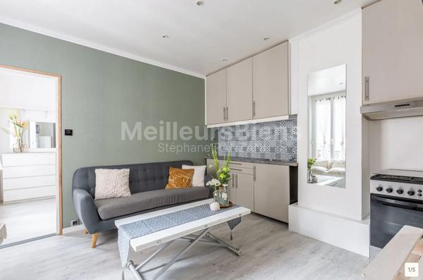 Appartement 2 pièces rénové de 26 m²