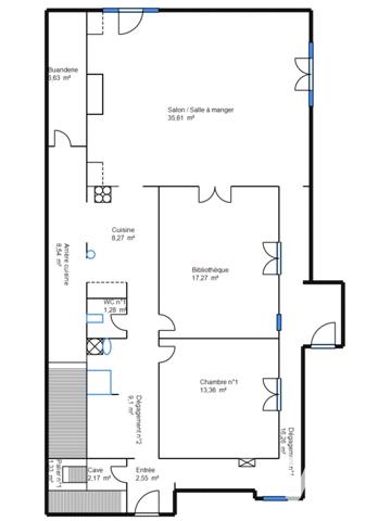 Maison à vendre 8 pièces 210 m² Le Cannet