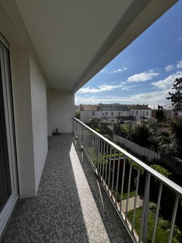 Quartier La Genette La Rochelle : grand T3 meublé