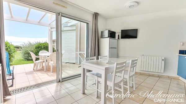Appartement de plain-pied avec vue mer.