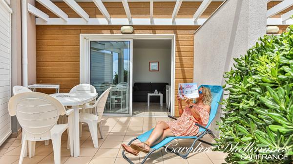 Appartement de plain-pied avec vue mer.