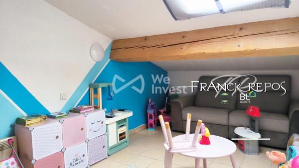 Appartement T3 de 58 m² avec 75 m² de plancher