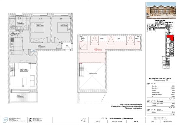 Appartement - lot n° 7