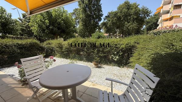 Royan (17200) Vaux-sur-mer, Plage de Nauzan, Appartement T3 RDJ au prix de 285.000€ HAI