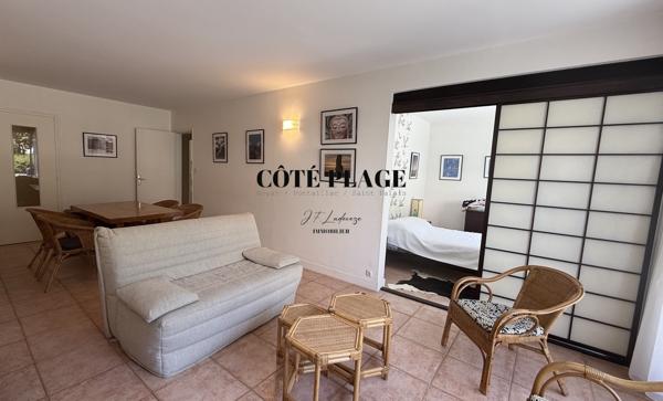 Royan (17200) Vaux-sur-mer, Plage de Nauzan, Appartement T3 RDJ au prix de 285.000€ HAI