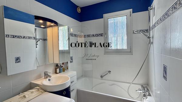 Royan (17200) Vaux-sur-mer, Plage de Nauzan, Appartement T3 RDJ au prix de 285.000€ HAI