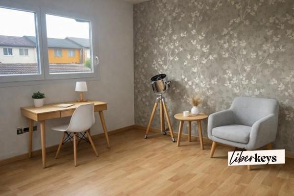 Maison de ville avec jardin garage fermé 4 chambres à 5 min du centre ville de Caen 