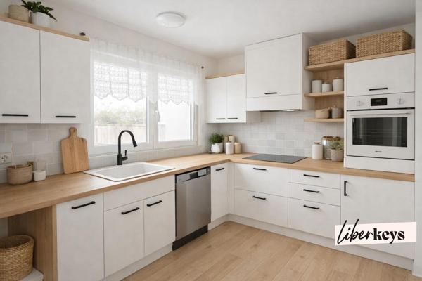 Maison de ville avec jardin garage fermé 4 chambres à 5 min du centre ville de Caen 