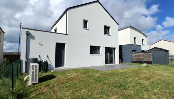 Maison Couëron 109 m² habitables, trois chambres.