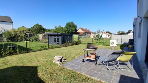 Maison Couëron 109 m² habitables, trois chambres.