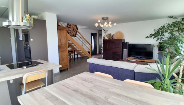 Maison Couëron 109 m² habitables, trois chambres.