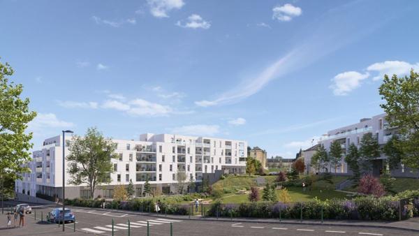 Appartement T1 CHATEAUBRIANT - LES JARDINS DU CHÂTEAU - Résidence Seniors Châteaubriant | Lamotte