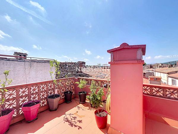 Thuir, maison  4 pieces 82.49 m2, patio et toit terrasse