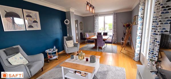 Maison de 148 m² habitables, située à proximité du centre-ville