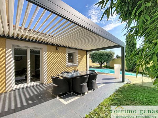 Chassieu Villa 135m² habitables+piscine Terrain 645m²