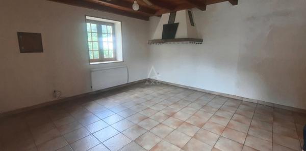 Appartement T3 en Rdc, garage+ terrain